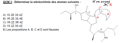 Annatut'2014-2015 QCM 3 stéréochimie.png